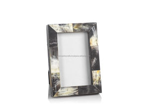 Natural Buffalo Horn Photo <b>Frame</b> Handmade Polished Horn Picture <b>Frame</b> Elegant Decorative Home Decor <b>Frame</b> Gift Item - Product Image 4