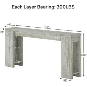 Consolle Lunga Moderna di Lusso in Legno Massello per Ingresso, Appartamento, Hotel o Soggiorno - Arredamento Contemporaneo per la Casa - Product Image 6