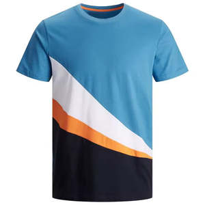 T-shirts pour hommes personnalisés, 100% coton, coupe oversize, épaules tombantes, haute qualité, pour hommes. - Product Image 1