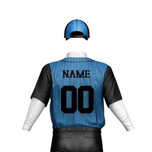 Uniformes de béisbol personalizados al por mayor, totalmente sublimados, para equipos masculinos, conjunto de uniforme deportivo de béisbol, uniformes deportivos personalizados a bajo precio. - Product Image 4