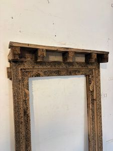 Luxury Large Wood Frame <b>Wall</b> <b>Mirror</b> Carved Modern Plastic <b>Long</b> Body Full-Length Dressing Hanging Miroir Home Antique Living Room - Product Image 6