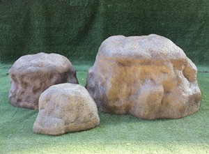 Large Unique Rock Decorative <b>Artificial</b> <b>Stone</b> FRP Fiberglass Lightweight Durable Non-Toxic Unbreakable Modern Design KNT Brand - Product Image 4