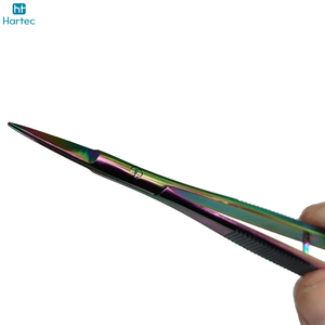 Premium Quality Newest Durable Stainless Steel High-Precision Manicure & <b>Nail</b> Grooming <b>Tool</b> Rainbow Cuticle Spring Scissors - Product Image 3