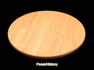 Wood Double Tier <b>Rotating</b> Tray Smooth-Spin Lazy Susan for Tabletop Spice Serving - Product Image 5