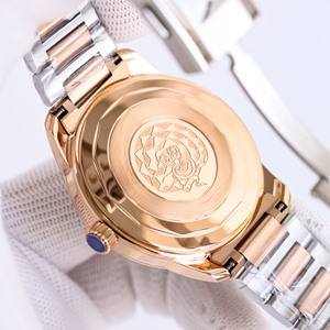 Classical High-end Aesthetic Luxury Gold <b>Case</b>, Stainless Steel Strap, Business Commuting Sports Automatic Mechanical Men's <b>Watch</b> - Product Image 5