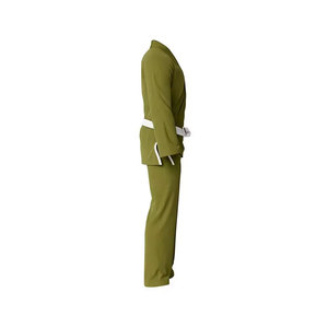 Tenues d'arts martiaux personnalisées à bas prix, ensembles d'uniformes de karaté, qualité supérieure, polyester/coton respirant, unisexe, adulte - Product Image 5
