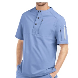 Uniformes de hospital de manga larga con logotipo para médicos y enfermeras al por mayor - Product Image 1