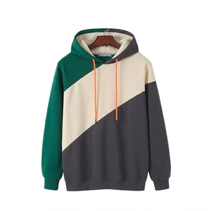 Sweat à capuche personnalisé pour homme, design uni avec logo frontal, en polaire polyester/coton respirant, décontracté - Product Image 6