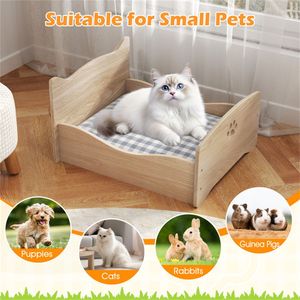 Materasso Moderno per Animali Domestici Lavabile e Impermeabile 21" X 18" X 20" con Fibra Rimovibile Sostenibile per Uso Interno - Product Image 6