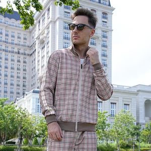 Survêtement unisexe d'été avec poches zippées, sweat à capuche zippé intégral, ensemble 2 pièces respirant et à séchage rapide pour la course, le jogging, le sport et les loisirs - Product Image 2