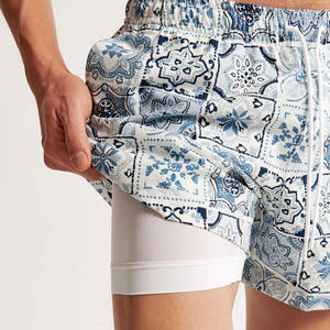 กางเกงขาสั้นชายสไตล์ไฮสตรีทลำลองสำหรับฤดูร้อนปี 2026 รุ่นใหม่ แห้งเร็ว ระบายอากาศได้ดี พิมพ์ลายแบบซับลิเมชั่น ขายส่งราคาถูก - Product Image 4