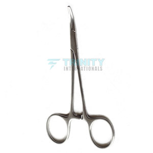 Accessoire chirurgical professionnel : Pince hémostatique Mosquito incurvée, équipement médical clinique - Product Image 5