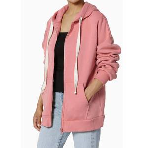 Women's <b>Drop</b> Shoulder Relaxed Fit Fleece Pullover Sweatshirts with Front Pocket Hoodies Women's Hoodies & Sweatshirts - Product Image 3