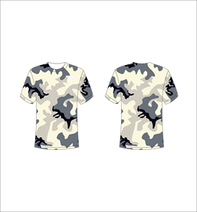 เสื้อยืดแขนสั้นผู้ชายลายอาร์ไกล์ คอกลม ทรงปกติ สวมใส่สบาย พิมพ์ลายโพลีเอสเตอร์ พร้อมโลโก้ด้านหน้า - Product Image 2