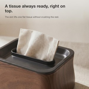 กล่องใส่กระดาษทิชชูไม้แบบสั่งทำทรงสี่เหลี่ยมผืนผ้า - Product Image 2