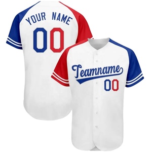 Fábrica al por mayor uniforme de béisbol en blanco personalizado a rayas impreso o cosido nombre personalizado número camiseta de béisbol para hombres - Product Image 1