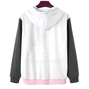 เสื้อฮู้ดดี้ผู้ชายแฟชั่นทันสมัยทรงโอเวอร์ไซส์ ผ้าคอตตอนผสม เสื้อฮู้ดดี้ผู้ชายทรงโอเวอร์ไซส์ สไตล์เท่ห์ ใส่สบาย - Product Image 2