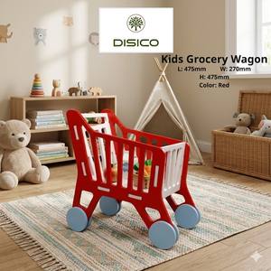 Carrito de Supermercado Hao Hung Long de Madera Contrachapada de Pino Americano - Duradero y Seguro con Bordes Lisos para Sala de Estar/Hogar - Product Image 5