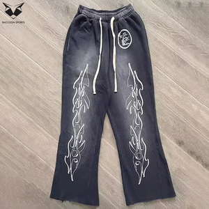 Pantalones Deportivos de Algodón 100% de Alta Calidad con Logotipo Personalizado en Diferentes Colores, Diseño Único, Estilo Urbano, Pantalones de Chándal para Hombre - Product Image 2