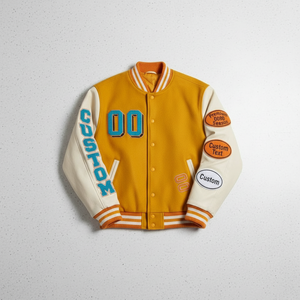 OEM Varsity <b>Jacket</b> Custom Embroidery Baseball Outerwear for Teams Sports Clubs Events and Custom Logo Apparel for Unisex - Product Image 5