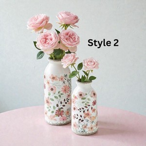 En Oferta, Juego de Jarrones Florales de Cerámica Pintados con Diseño Exquisito y Duradero, Estilo Shabby Chic, de 8 a 16 Pulgadas, Decoración de Mesa - Product Image 6