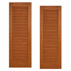 Premium Elegant <b>solid</b> wood shutters for architecture and interior <b>wardrobe</b> spaces durable custom size functional shutters - Product Image 1