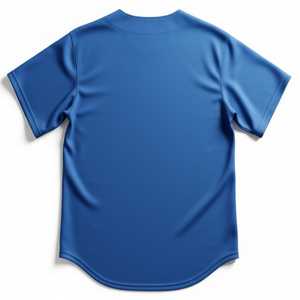 Maillot de baseball personnalisé imprimé par transfert thermique 100 % polyester respirant, vente en gros, chemise unie vierge, OEM, uniforme d'équipe pas cher en gros - Product Image 2