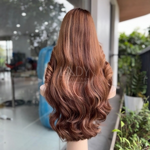 Peluca de Cabello Humano Vietnamita 100% Natural de Alta Calidad, Pelucas con Frente de Encaje, Cabello Ondulado - Product Image 5