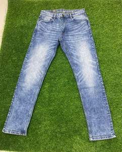 Jean évasé respirant et solide pour homme, coupe droite, version coréenne, avec strass, tendance, offre spéciale, OEM - Product Image 5