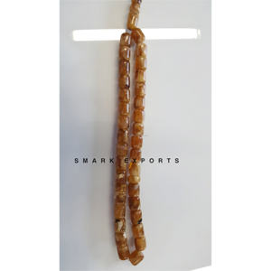 Tasbih de Resina Ámbar con Cuentas Cuadradas, 33 Cuentas de Oración Islámicas, Misbaha, Subha, Rosario para Dhikr, Zikr, Meditación Musulmana, Uso Diario y Regalo - Product Image 1