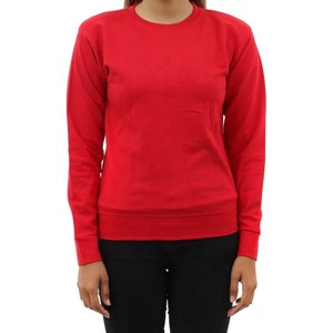 Sweat-shirt décontracté à col rond en molleton 100% coton imprimé pour femmes, hiver - Product Image 1