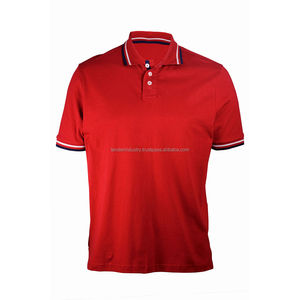 T-shirts polo en coton doux et confortable pour hommes Meilleur golf pour polos Motif solide anti-rides pour garçons - Product Image 1