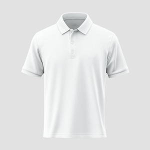 Polo pour homme grande taille, best-seller, manches courtes, coupe ample, coton, couleurs unies, respirant, brodé, décontracté - Product Image 2