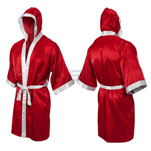 <b>Boxing</b> <b>Robe</b> 2026 New Design High Quality <b>Boxing</b> <b>Robe</b> with Breathable Hood Customized Logo Comfortable and Affordable - Product Image 1