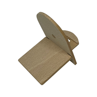 Support de téléphone portable magnétique en bois fait main, minimaliste, portable, réglable en hauteur, chargeur inclus, pour une vie durable
