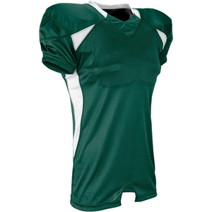Maillot de football américain violet et or, col en V, manches courtes, maille respirante, coupe athlétique, vêtements de sport pour hommes adultes - Product Image 3