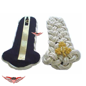 KEW Mylar Thread Customized <b>Braided</b> Shoulder Board Epaulettes Eco-Friendly Embroidered Costume <b>Accessory</b> Durable - Product Image 3