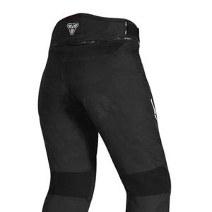 Pantalones de moto protectores de tela, diseñados para uso en carretera prolongada, con protección de rodilla de nivel CE 1. - Product Image 6