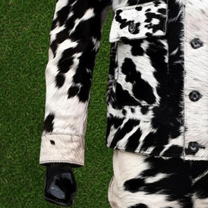 เสื้อแจ็คเก็ตหนังวัวแท้สำหรับผู้ชาย คลาสสิก นุ่ม สวมใส่สบาย มีสไตล์ - Product Image 4