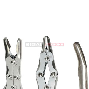 Pinces à os Stille-Luer courbées 8,75 po en acier inoxydable allemand 10 mm – Instruments médicaux manuels pour chirurgie générale - Product Image 5