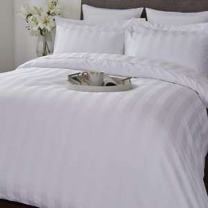 Colección Pristine Premium, Juego de Cama de Satén 100% Poliéster, Color Blanco Ártico Clásico, Personalizable, Acabado Satinado, Tamaño Queen - Product Image 2