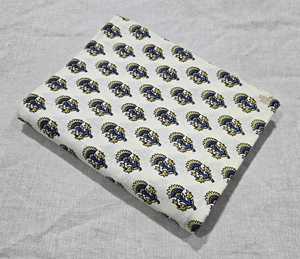 Tissu en coton imprimé à la main avec motifs de blocs en bois indiens, idéal pour la décoration intérieure – Fournisseur direct d'usine - Product Image 2