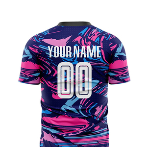 Ensemble d'uniformes de football à col rond, prix de gros, uniformes de qualité supérieure pour l'entraînement, uniformes de football. - Product Image 3