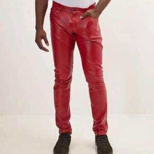 Pantalones de Cuero de Alta Calidad para Hombre SMART SHINE ENTERPRISES, Corte Clásico Regular, Suaves, Duraderos, Cómodos y a la Moda - Product Image 1