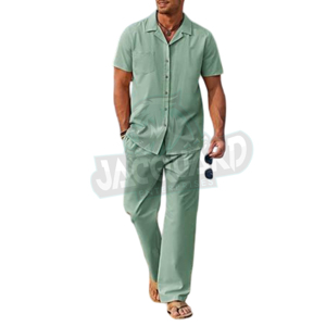 Prix Compétitif Nouveauté Été Ensemble Décontracté Homme : T-shirt Manches Courtes et Short Uni – Survêtement de Marque pour Homme - Product Image 1