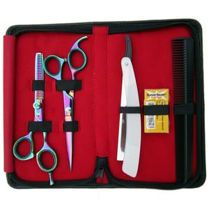 Ciseaux de coiffure professionnels en acier inoxydable pour salon de coiffure, équipement de beauté et de coiffage - Product Image 5