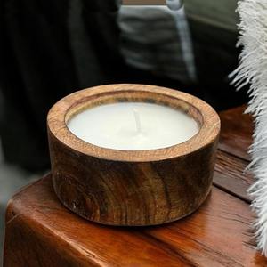 Cuenco de Madera de Mango de Lujo con Fragancia, Decoración para el Hogar, Regalo de Boda, Centro de Mesa, Cuenco Decorativo Hecho a Mano para Uso en la Cocina - Product Image 4