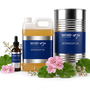 Huile Essentielle de Géranium Pure, Arôme Floral Doux, Aromathérapie, Soin de la Peau, Mélange Bien-être, Extrait Botanique Naturel Premium, Huile de Feuilles - Product Image 2