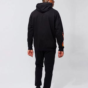 Sudadera con Capucha Personalizada con Logotipo de Moda para Hombre, Sudadera Extra Grande de Algodón Mezclado de 450 g/m², Sudadera con Estampado Puff 100% Algodón - Product Image 2