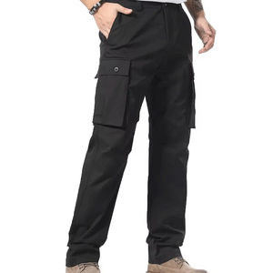 Pantalones Cargo Casuales de Verano para Hombre, Fabricante OEM ODM, Ropa Urbana Elegante de Alta Calidad, 100% Algodón - Product Image 1